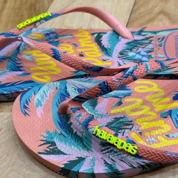 HAVAIANAS - Tropical FlipFlop Womens 9 T7 - Picture 4 of 6